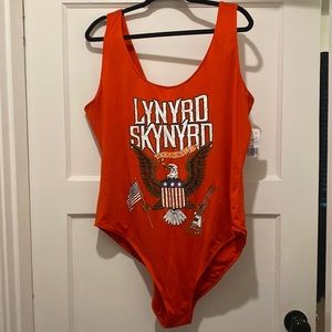 FOREVER 21+ Lynyrd Skinyrd swimsuit 3x NWT